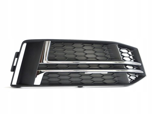 AUDI A4 B9 2015-2019 S LINE ATRAPA KRATKA ZDERZAKA CHROM ZAŚLEPKA 8W0807682