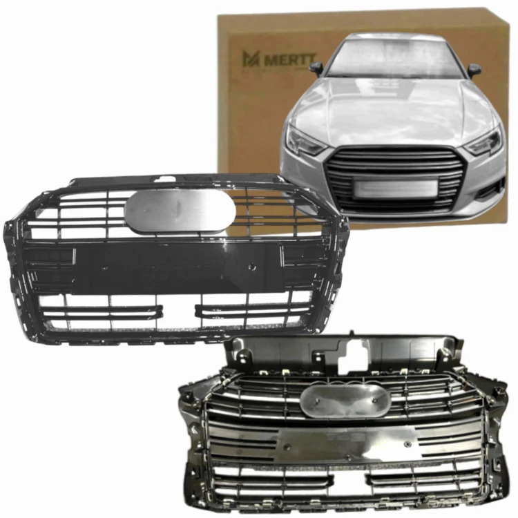ATRAPA CHŁODNICY GRILL PRZEDNI AUDI A3 8V 2016-2020 HB S-LINE RADAR