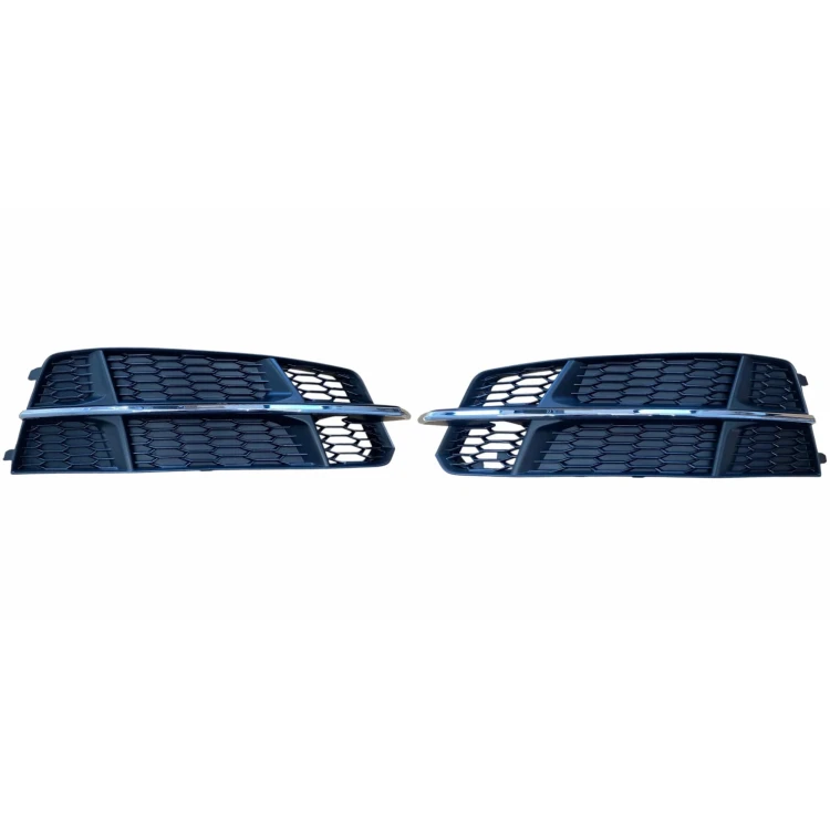 KPL x2 Kratka zderzaka PRAWA LEWA atrapa zaślepka Audi A6 C7 14-18 S-LINE