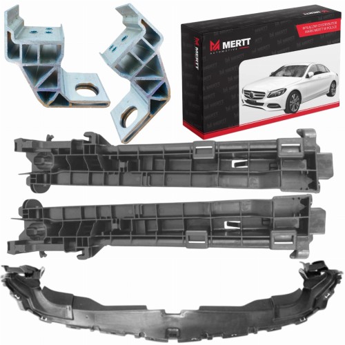 MERCEDES C KLASA W205 OBUDOWA RAMKA MOCOWANIE WSPORNIK ADAPTER CHŁODNICY