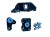 Zestaw reflektora PRAWY chwyty mocowania lampy Mercedes W177 W118 CLA 18+