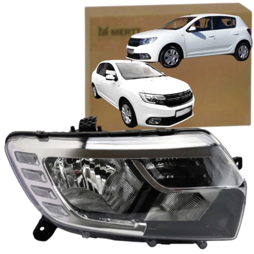 LAMPA PRZÓD REFLEKTOR PRAWY LED 260100697R DACIA SANDERO LOGAN II 2017-2021