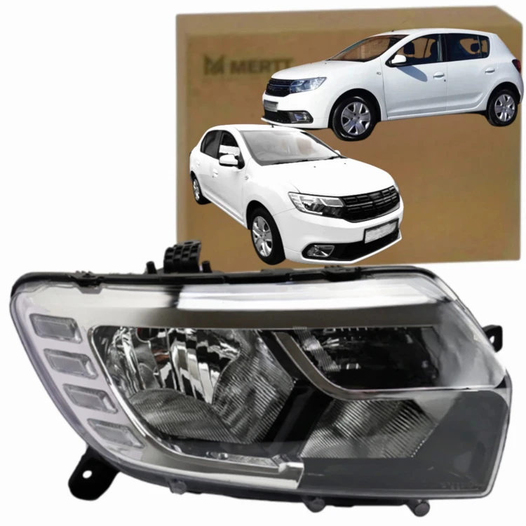 DACIA SANDERO LOGAN II 2017-2021 LAMPA PRZÓD REFLEKTOR PRAWY LED 260100697R