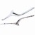 LISTWA CHROM ATRAPY GRILLA PRZÓD PRAWA DGH9507J0A-2 MAZDA CX30 2019-