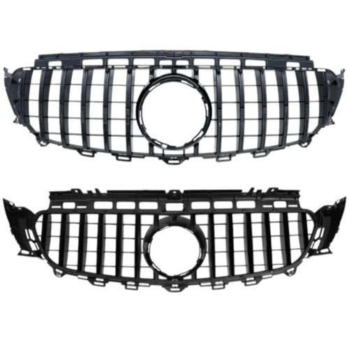 MERCEDES E W238 16-19 GRILL ATRAPA PRZÓD PANAMERICANA CZARNY