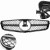 GRILL ATRAPA PRZEDNIA MERCEDES C W204 07-14 CZARNY POŁYSK GT