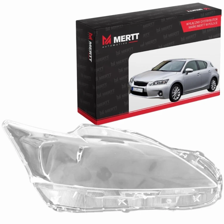 LEXUS CT 200h 2010-2013 KLOSZ PRAWY SZKŁO REFLEKTORA LAMPY PRZEDNIEJ