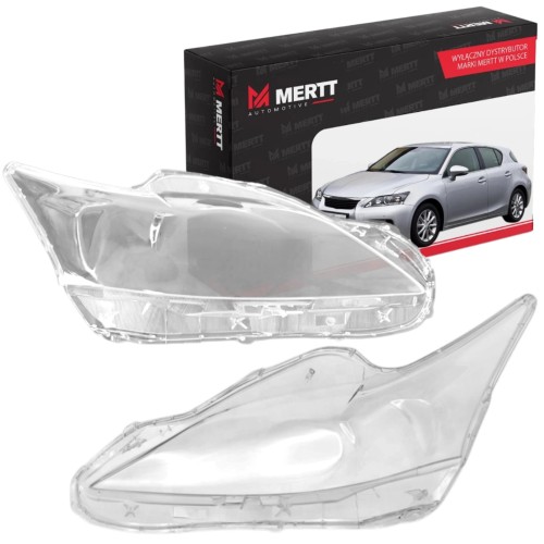 KLOSZ PRAWY SZKŁO REFLEKTORA LAMPY PRZEDNIEJ LEXUS CT 200h 2010 - 2013