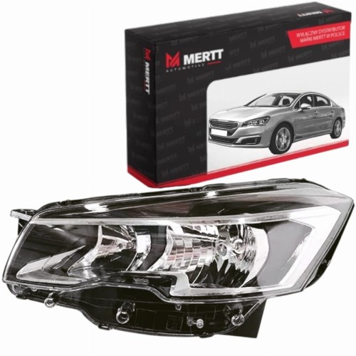 LAMPA REFLEKTOR PRZEDNI LEWY PEUGEOT 508 I 2014-2019 9807241280 9809087180