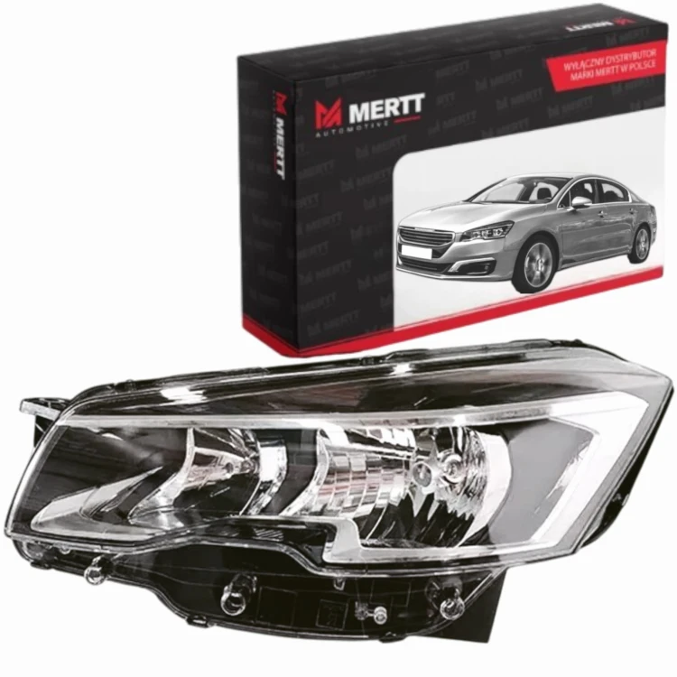 LAMPA REFLEKTOR PRZEDNI LEWY PEUGEOT 508 I 2014-2019 9807241280 9809087180