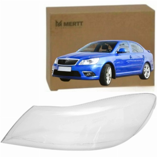 Octavia 2 II Lift 1Z 2008-2013 KLOSZ LEWY Szkło reflektora lampa Skoda