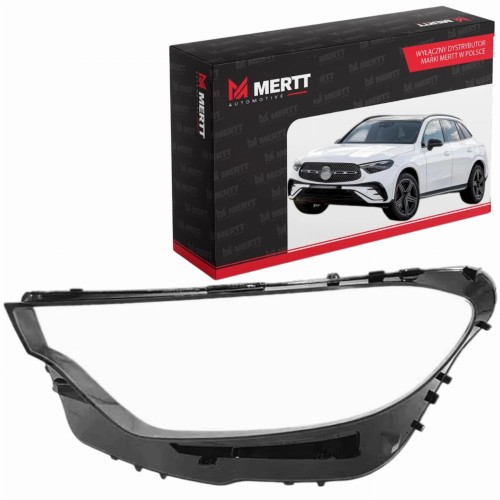 KLOSZ LEWY SZKŁO LAMPY REFLEKTORA PRZEDNIEGO MERCEDES GLC X254 C254 2023+