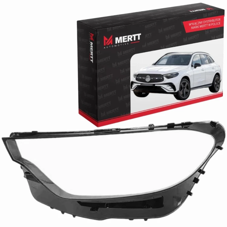 KLOSZ LEWY SZKŁO LAMPY REFLEKTORA PRZEDNIEGO MERCEDES GLC X254 C254 2023+