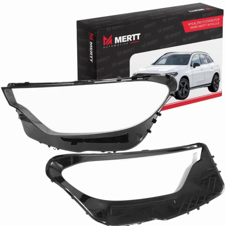 KLOSZ LEWY SZKŁO LAMPY REFLEKTORA PRZEDNIEGO MERCEDES GLC X254 C254 2023+