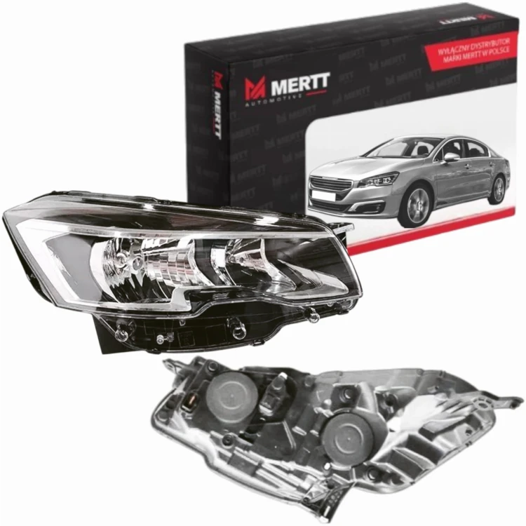 PEUGEOT 508 I 2014-2019 LAMPA REFLEKTOR PRZEDNI PRAWY 9807241180 9809045441