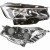 PEUGEOT 508 I 2014-2019 LAMPA REFLEKTOR PRZEDNI PRAWY 9807241180 9809045441
