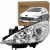 PEUGEOT 307 2005-2009 REFLEKTOR LAMPA PRZEDNIA LEWA H1 H7 620886 + SILNIK