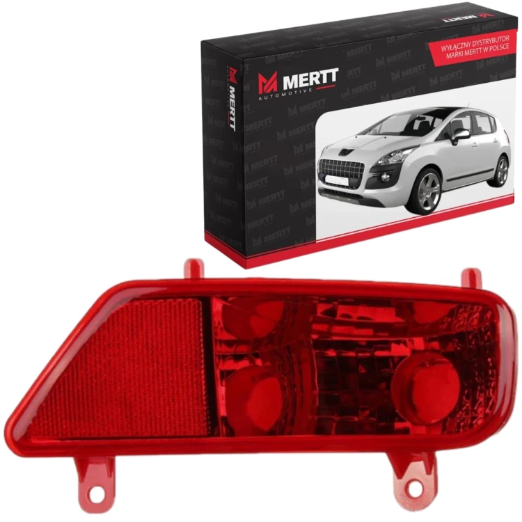 LAMPA PRZECIWMGIELNA W ZDERZAK TYŁ PRAWA 6351HG PEUGEOT 3008 2009-2016