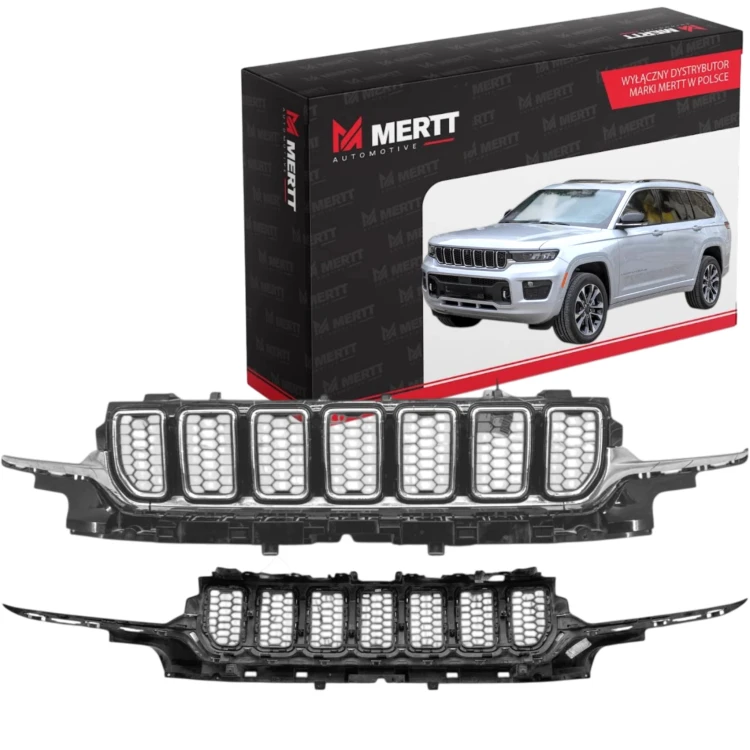 JEEP GRAND CHEROKEE WL 2021-2024 ATRAPA GRILL PRZÓD CHROM 68507747AA