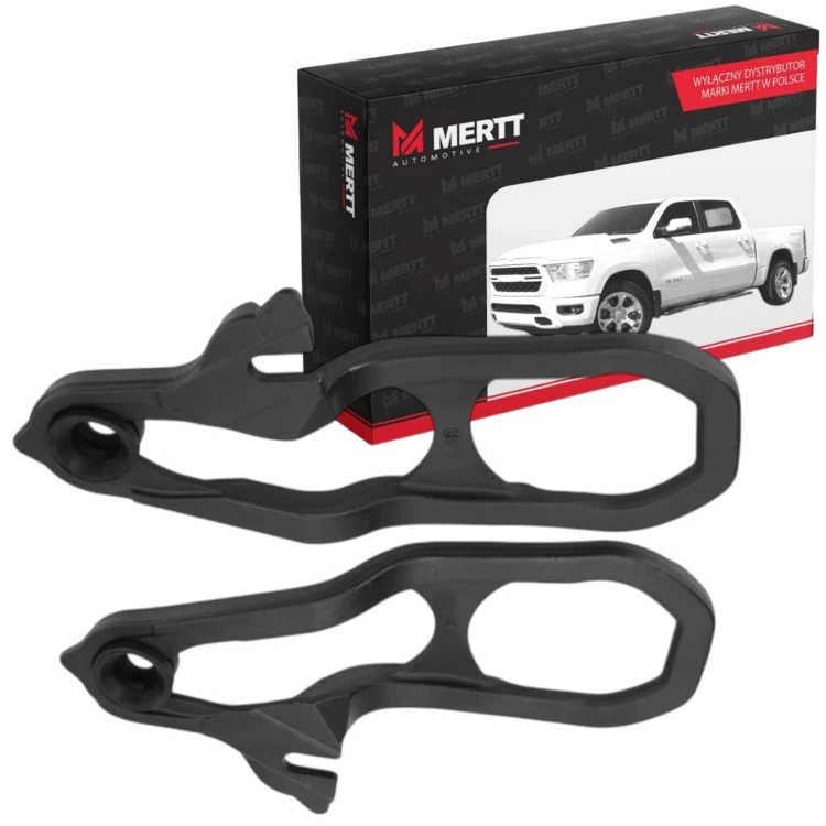 DODGE RAM 1500 2019-2023 Haki Holownicze Przedniego Zderzaka Komplet 2944AB