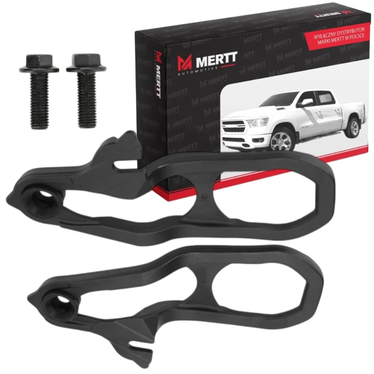 DODGE RAM 1500 2019-2023 Haki Holownicze Przedniego Zderzaka Komplet 2944AB