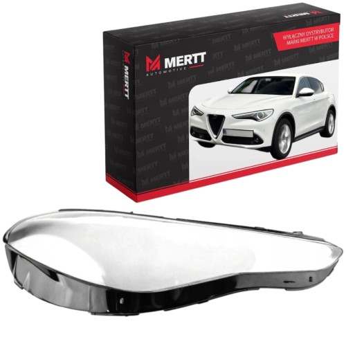 ALFA ROMEO Stelvio 2016-2022 KLOSZ PRAWY SZKŁO REFLEKTORA LAMPY przód