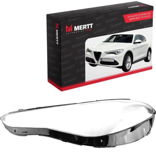 KLOSZ LEWY SZKŁO REFLEKTORA LAMPY PRZEDNIEJ ALFA ROMEO Stelvio 2016-2022
