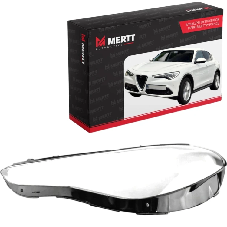 KLOSZ LEWY SZKŁO REFLEKTORA LAMPY PRZEDNIEJ ALFA ROMEO Stelvio 2016-2022