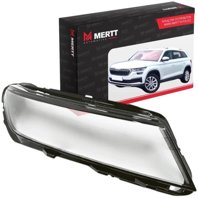 KLOSZ PRAWY REFLEKTORA SZKŁO LAMPY SKODA KODIAQ I 2017–2021