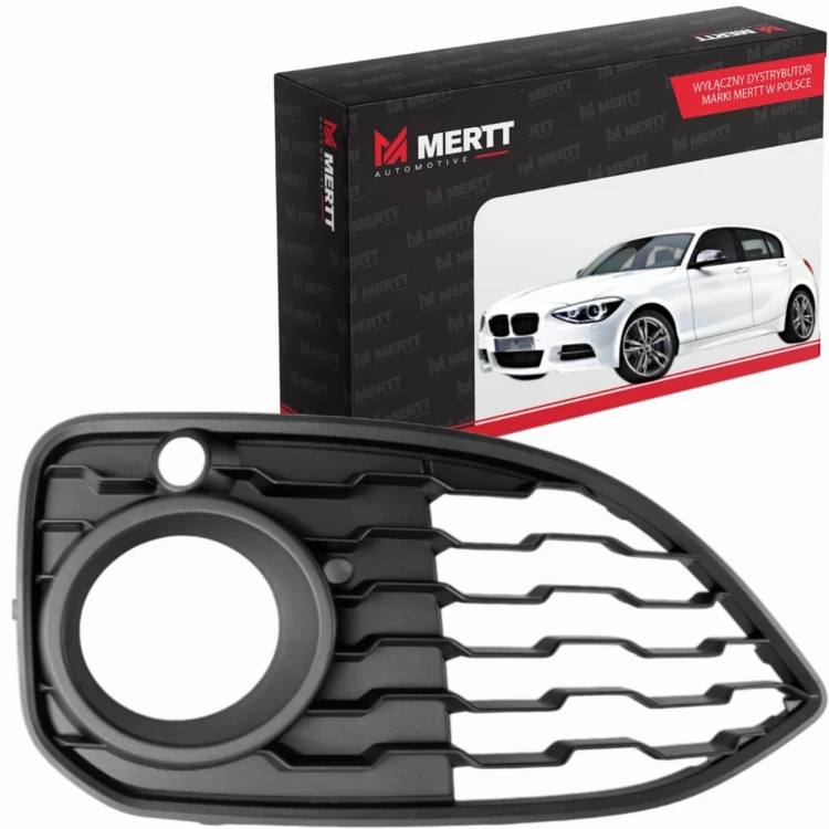 BMW 1 F20 F21 16+ KRATKA zderzaka PRAWA atrapa halogenu M Pakiet LCI LIFT