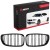 BMW Seria 1 E87 E81 E82 2007-2012 LIFT Nerki atrapa Grill czarny Połysk