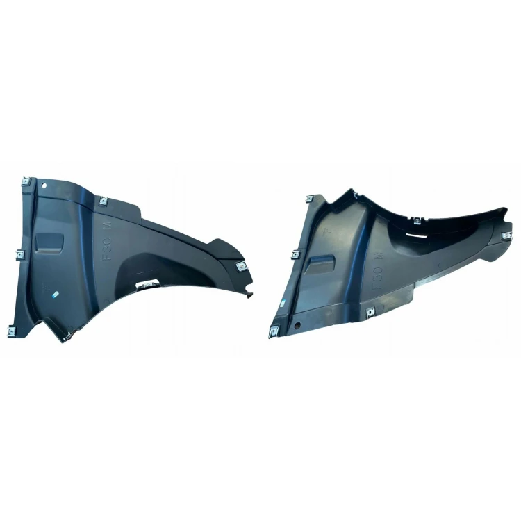 KPL x2 NADKOLE PRAWE + LEWE spoiler osłona trójkąt BMW 3 F30 F31
