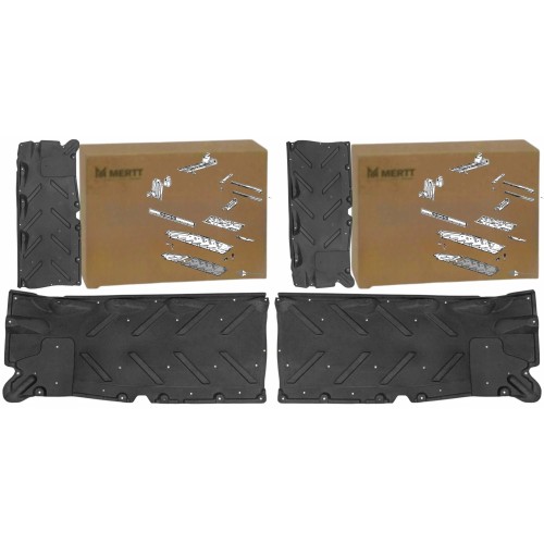 MATERIAŁOWE OSŁONY PODWOZIA LEWA PRAWA MERCEDES W246 X156 C117 W176 KOMPLET