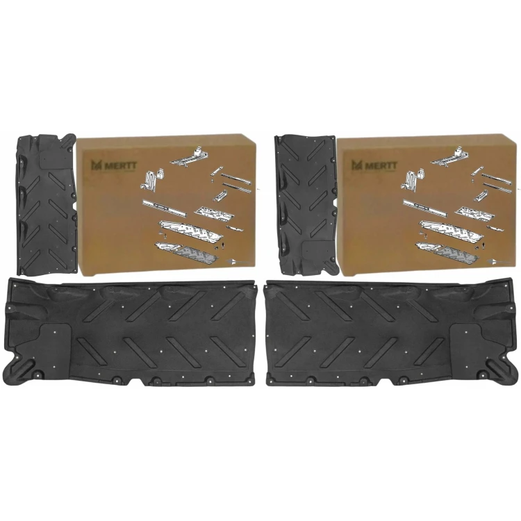 MATERIAŁOWE OSŁONY PODWOZIA LEWA PRAWA MERCEDES W246 X156 C117 W176 KOMPLET