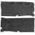 MATERIAŁOWE OSŁONY PODWOZIA LEWA PRAWA MERCEDES W246 X156 C117 W176 KOMPLET