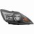 Reflektory Lampy PRZEDNIE czarna FORD FOCUS II mk2 Lift 2008- lewa + prawa