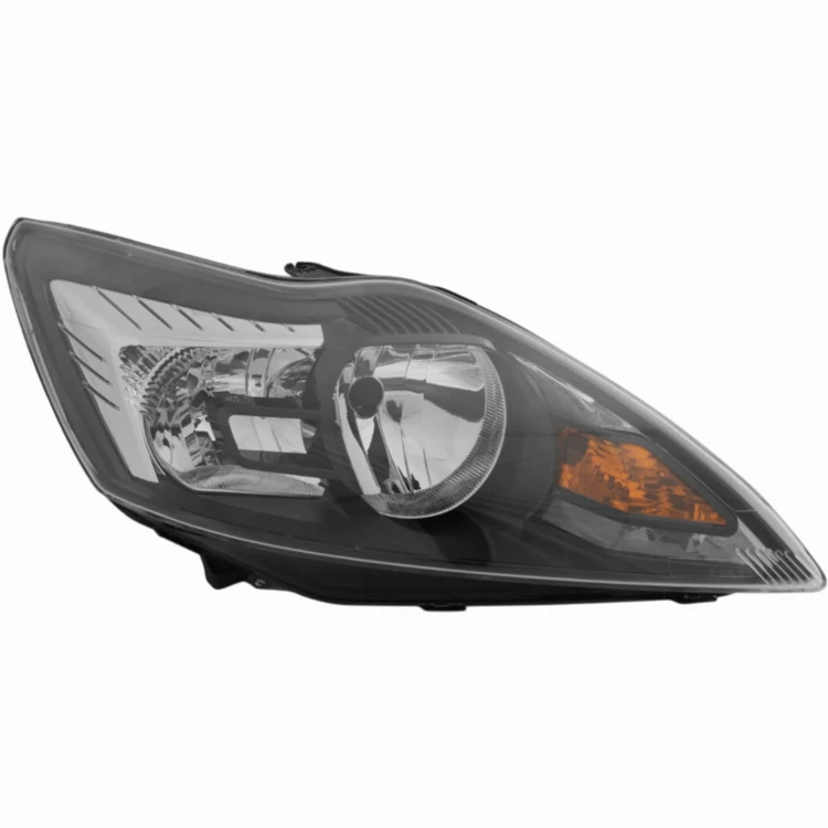Reflektory Lampy PRZEDNIE czarna FORD FOCUS II mk2 Lift 2008- lewa + prawa
