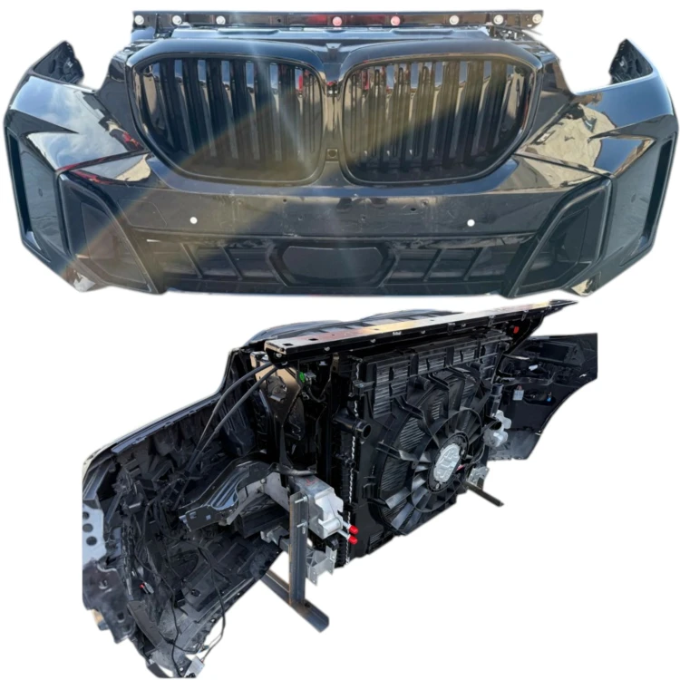 ZESTAW pas przedni chłodnice zderzak wentylator belka BMW X5 G05 LIFT LCI