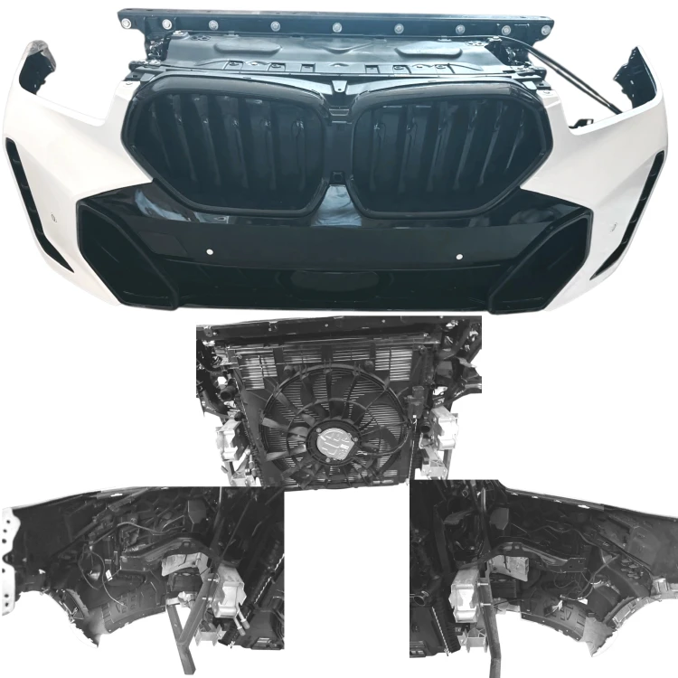 ZESTAW pas przedni chłodnice zderzak wentylator belka BMW X6 G06 LIFT LCI