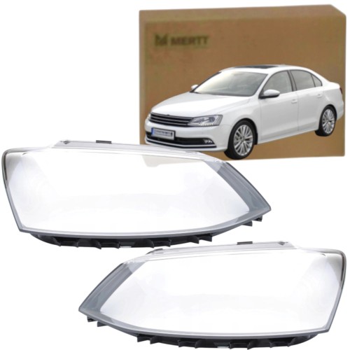 KLOSZ PRAWY LEWY szkło reflektora lamp przód Volkswagen Jetta VI 2010-2018