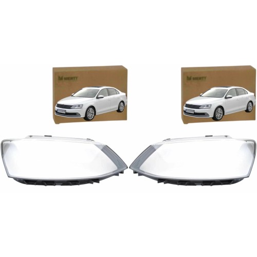 KLOSZ PRAWY LEWY szkło reflektora lamp przód Volkswagen Jetta VI 2010-2018