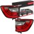 LAMPY TYLNE LEWA PRAWA ZEWNĘTRZNA DODGE DURANGO 2014-2024 EUROPA KOMPLET