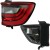LAMPY TYLNE LEWA PRAWA ZEWNĘTRZNA DODGE DURANGO 2014-2024 EUROPA KOMPLET