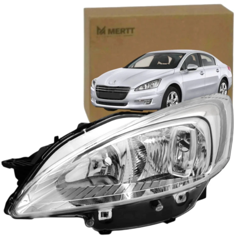 PEUGEOT 508 2010-2014 REFLEKTOR LAMPA PRZEDNIA PRAWA LEWA H7 H7 KOMPLET