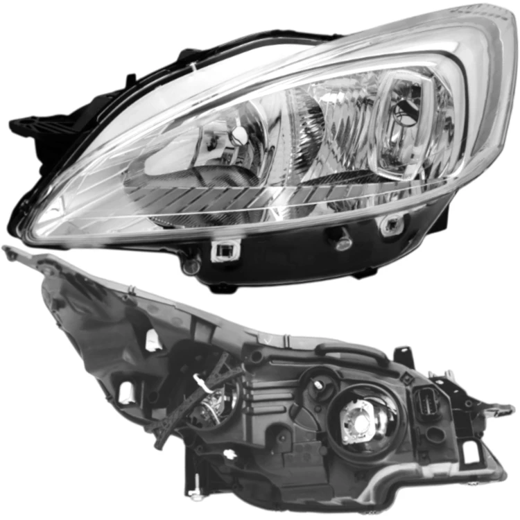 PEUGEOT 508 2010-2014 REFLEKTOR LAMPA PRZEDNIA PRAWA LEWA H7 H7 KOMPLET