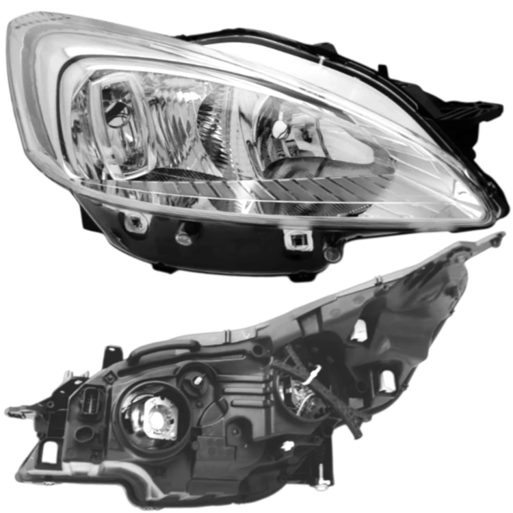 PEUGEOT 508 2010-2014 REFLEKTOR LAMPA PRZEDNIA PRAWA LEWA H7 H7 KOMPLET