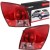 LAMPY TYLNE ZEWNĘTRZNE PRAWA LEWA NISSAN QASHQAI 2007-2010 KOMPLET