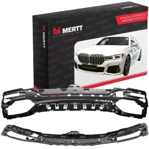 BMW 7 G11 G12 LIFT M PAKIET MOCOWANIE ZDERZAKA TYLNEGO ŚLIZG 51128074015