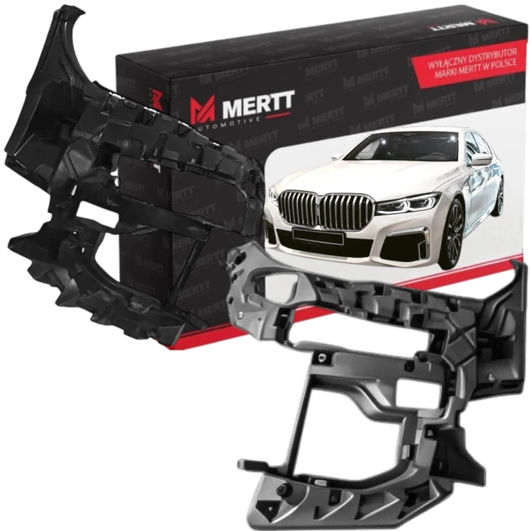 BMW X5 G05 M-PAKIET MOCOWANIE UCHWYT ŚLIZG ZDERZAKA LEWA 51118069227