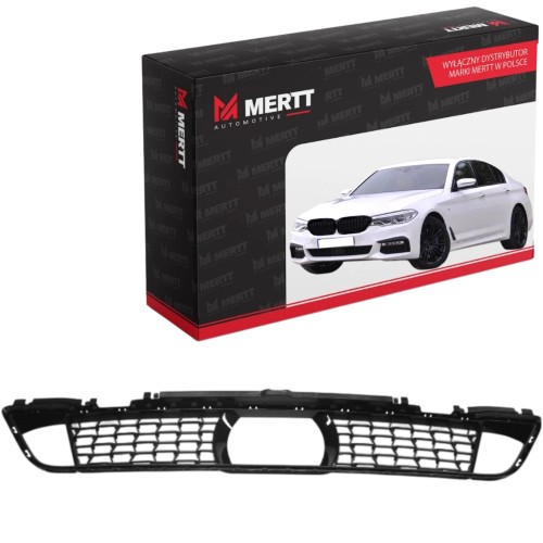 KRATKA ZDERZAKA ATRAPA PRZEDNIA ACC BMW 5 G30 LIFT M PAKIET RADAR 8747841